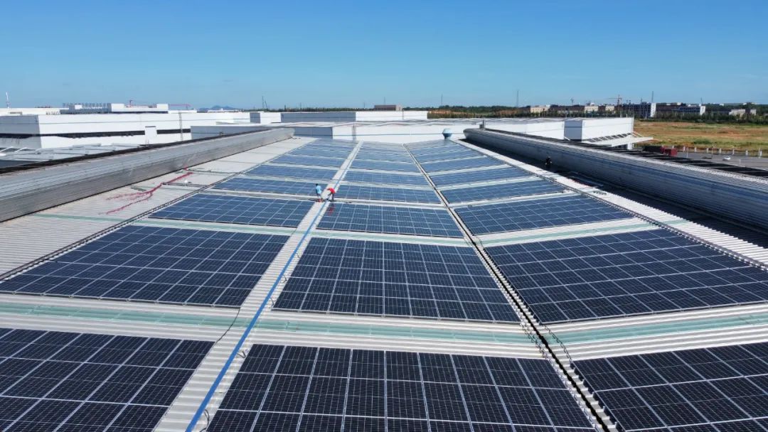扩容金融效劳模式，，，，助推企业绿电转型，，，，pg电子绿能承建优钢科技光伏屋顶项目并网