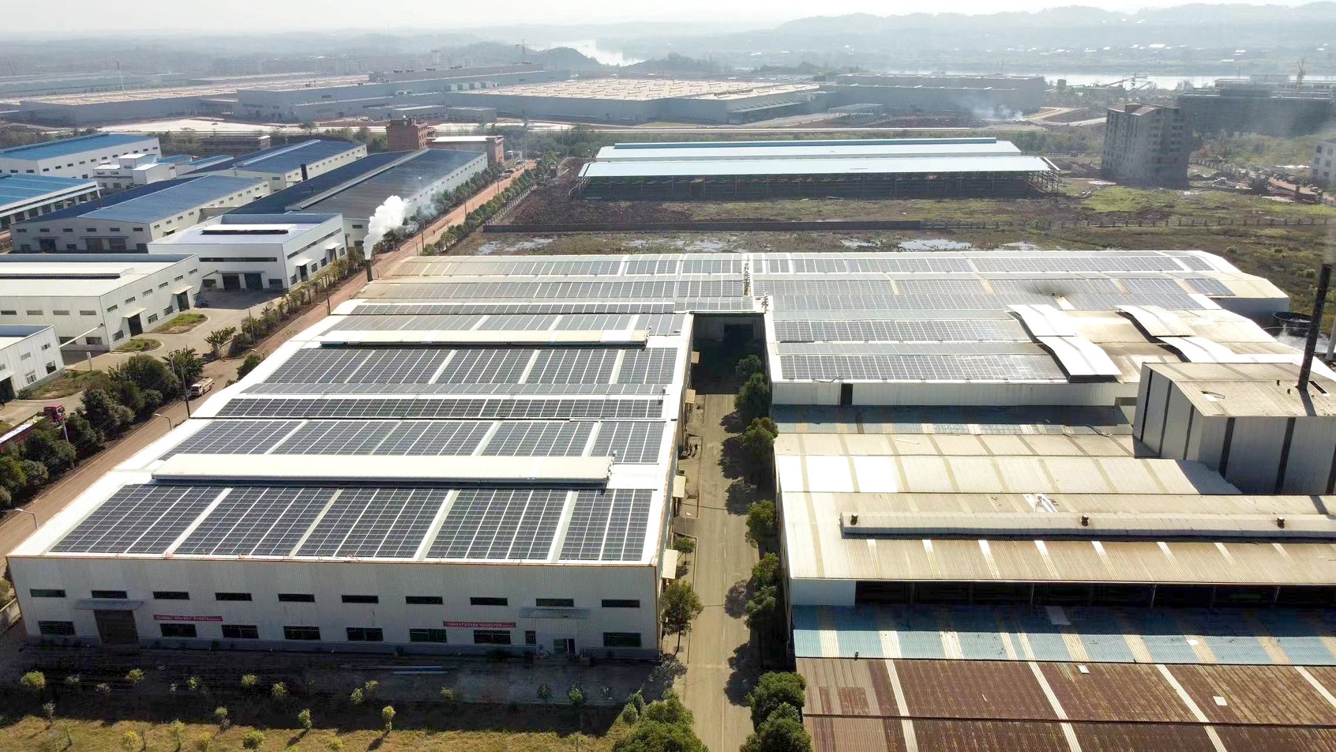 快讯｜企业光伏增容333.58千瓦！pg电子绿能承建湖南顺隆工商业光伏电站二期开工